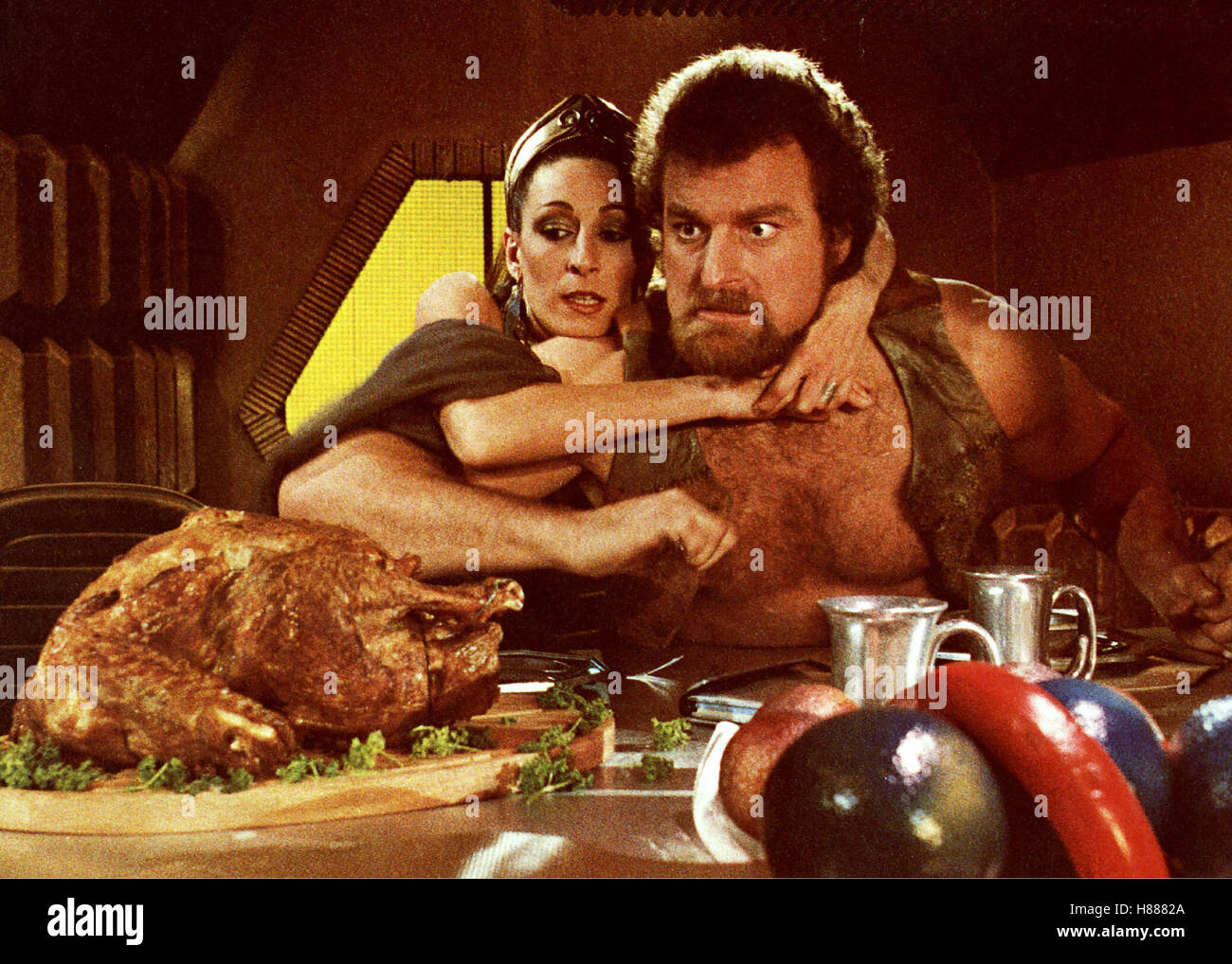 Krieg der Eispiraten, (THE ICE PIRATES), USA 1984, Regie: Stewart Raffill, ANGELICA HUSTON, JOHN MATUSZAK Stockfoto