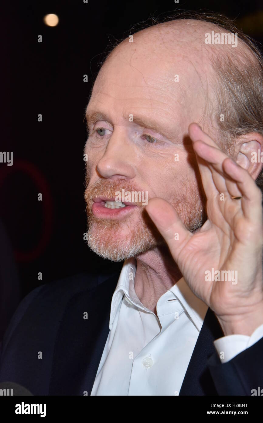 Ron Howard Teilnahme an den Fototermin vor der Weltpremiere von