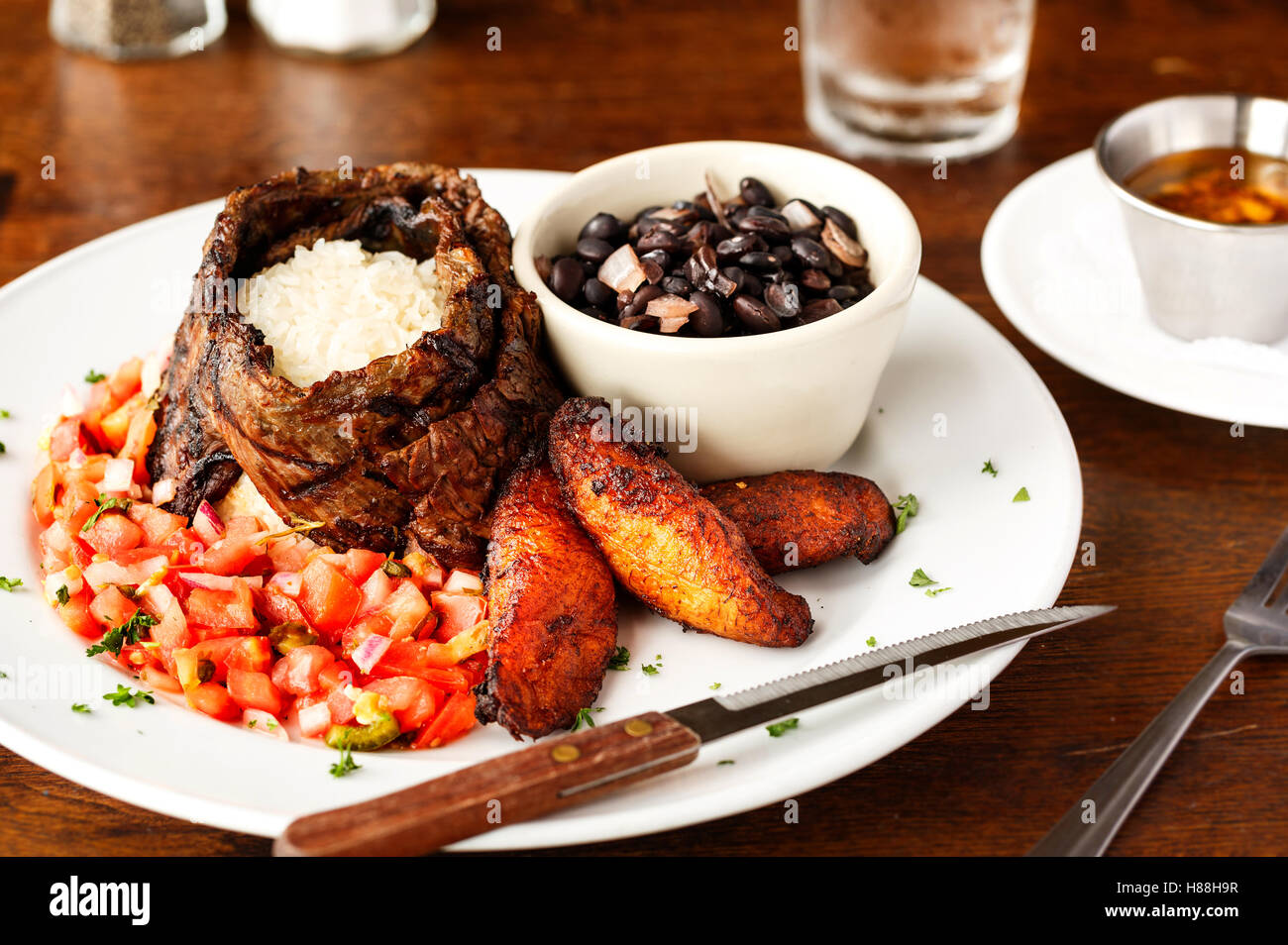 Authentische kubanische Vorspeise Stockfoto