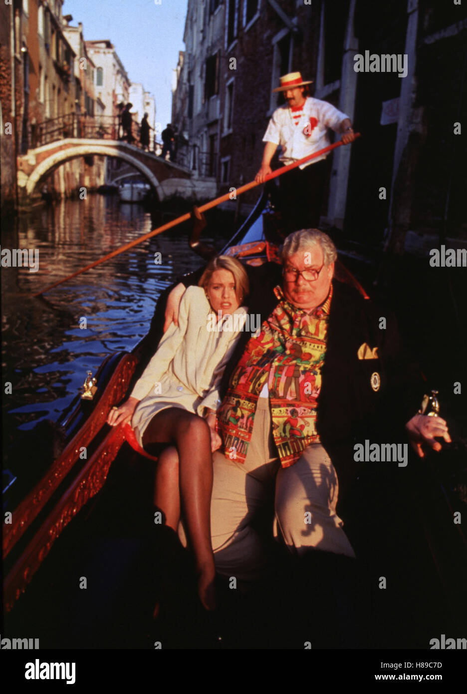 Irren ist Mörderisch, (Schuld es ON THE BELLBOY) USA 1991, Regie: Mark Herman, PATSY KENSIT, RICHARD GRIFFITHS, Stichwort: Gondel, Venedig Stockfoto