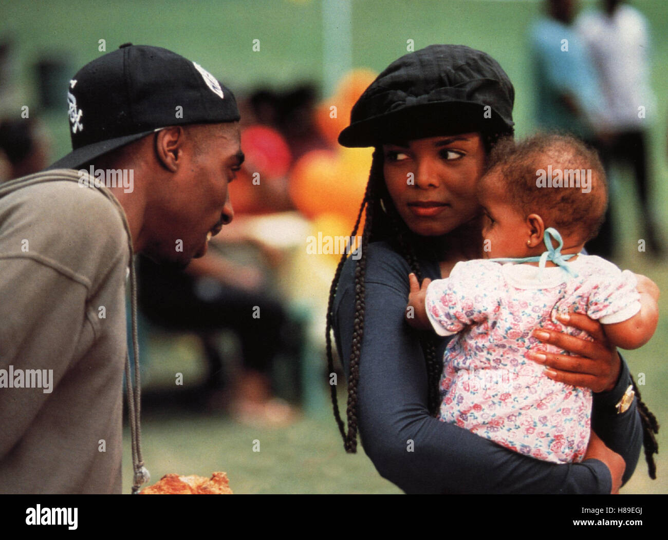 Ausgleichende Gerechtigkeit, (AUSGLEICHENDE Gerechtigkeit) USA 1993, Regie: John Singleton, TUPAC SHAKUR, JANET JACKSON, Stichwort: Baby Stockfoto
