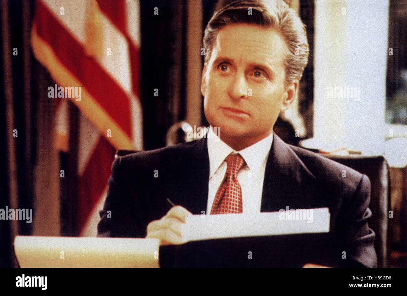 Hallo, Mr. President, (der amerikanische Präsident) USA 1995, Regie: Rob Reiner, MICHAEL DOUGLAS, Stichwort: U.S.-Präsident Stockfoto