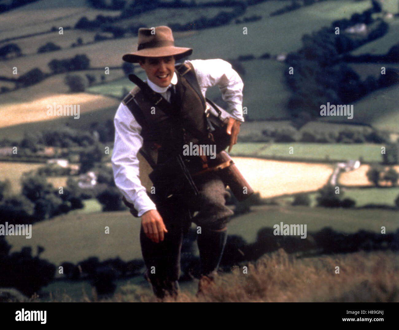 Der Engländer, der Auf Einen Hügel Stieg Und von Einem Berg Herunterkam, (der Engländer, die ging bis A HILL aber kam DOWN A MOUNTAIN) GB 1995, Regie: Christopher Monger, HUGH GRANT Stockfoto