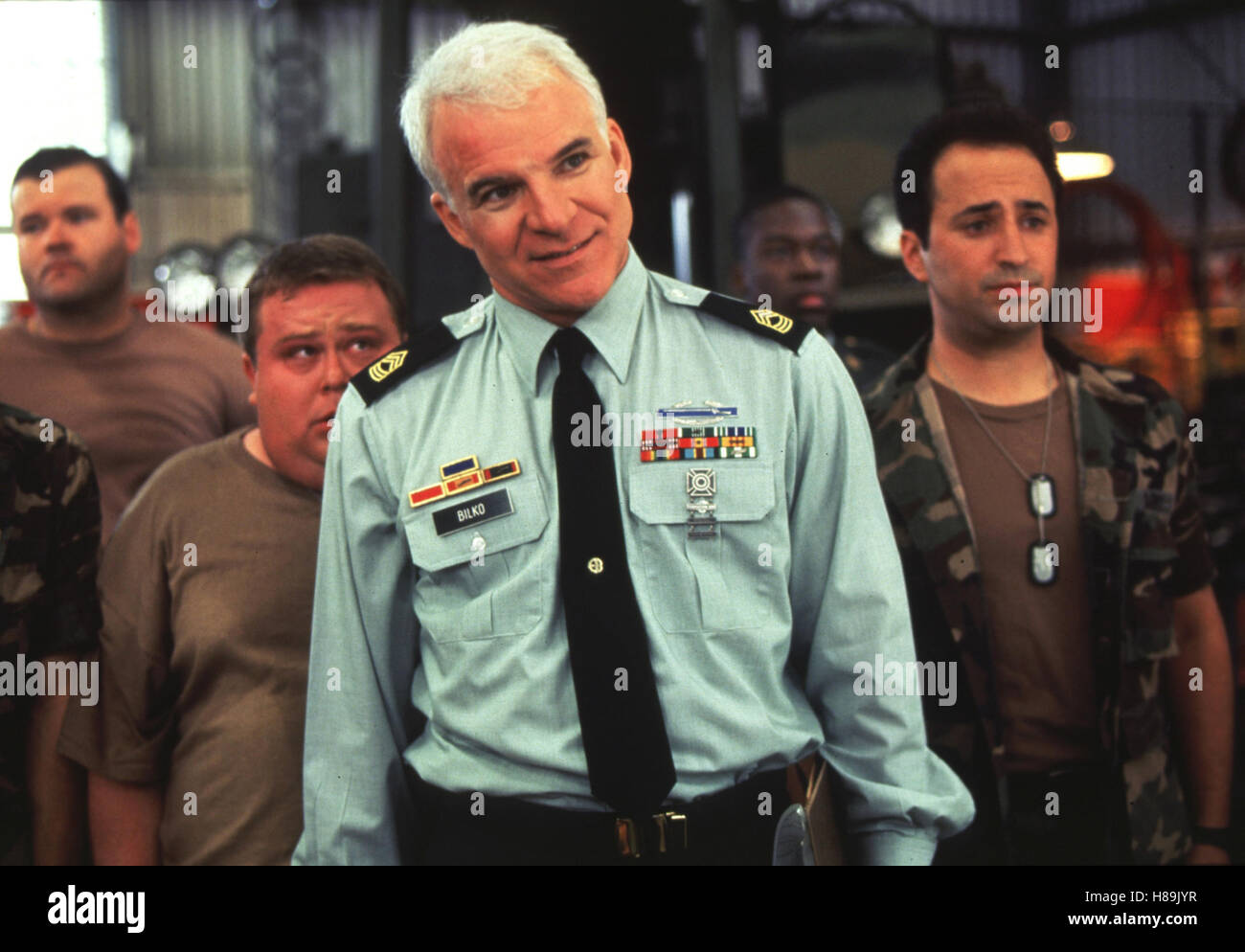 Immer Ärger Mit Sergeant Bilko, (Sgt. BILKO) USA 1996, Regie: Jonathan Lynn, STEVE MARTIN, Stichwort: einheitliche Stockfoto