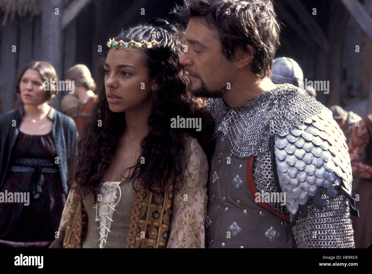 Ritter Jamal - Eine Schwarze Komödie (BLACK KNIGHT) USA 2001, Regie: Gil Junger, MARSHA THOMASON, VINCENT REGAN, Stichwort: Rüstung, Ritter Stockfoto