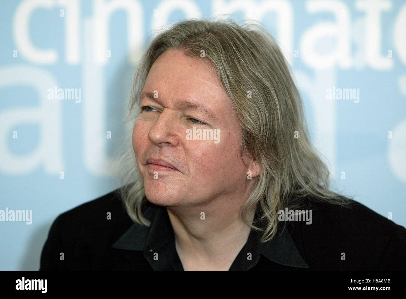 CHRISTOPHER HAMPTON IMAGINING ARGENTINA PHOTOCALL 60. Venedig FILM FESTIVAL Italien 1. September 2003 Stockfoto