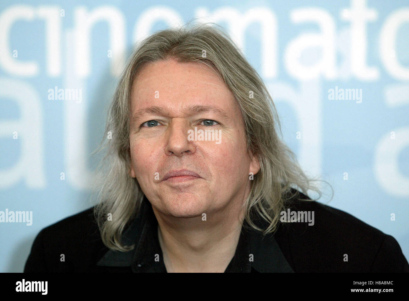 CHRISTOPHER HAMPTON IMAGINING ARGENTINA PHOTOCALL 60. Venedig FILM FESTIVAL Italien 1. September 2003 Stockfoto