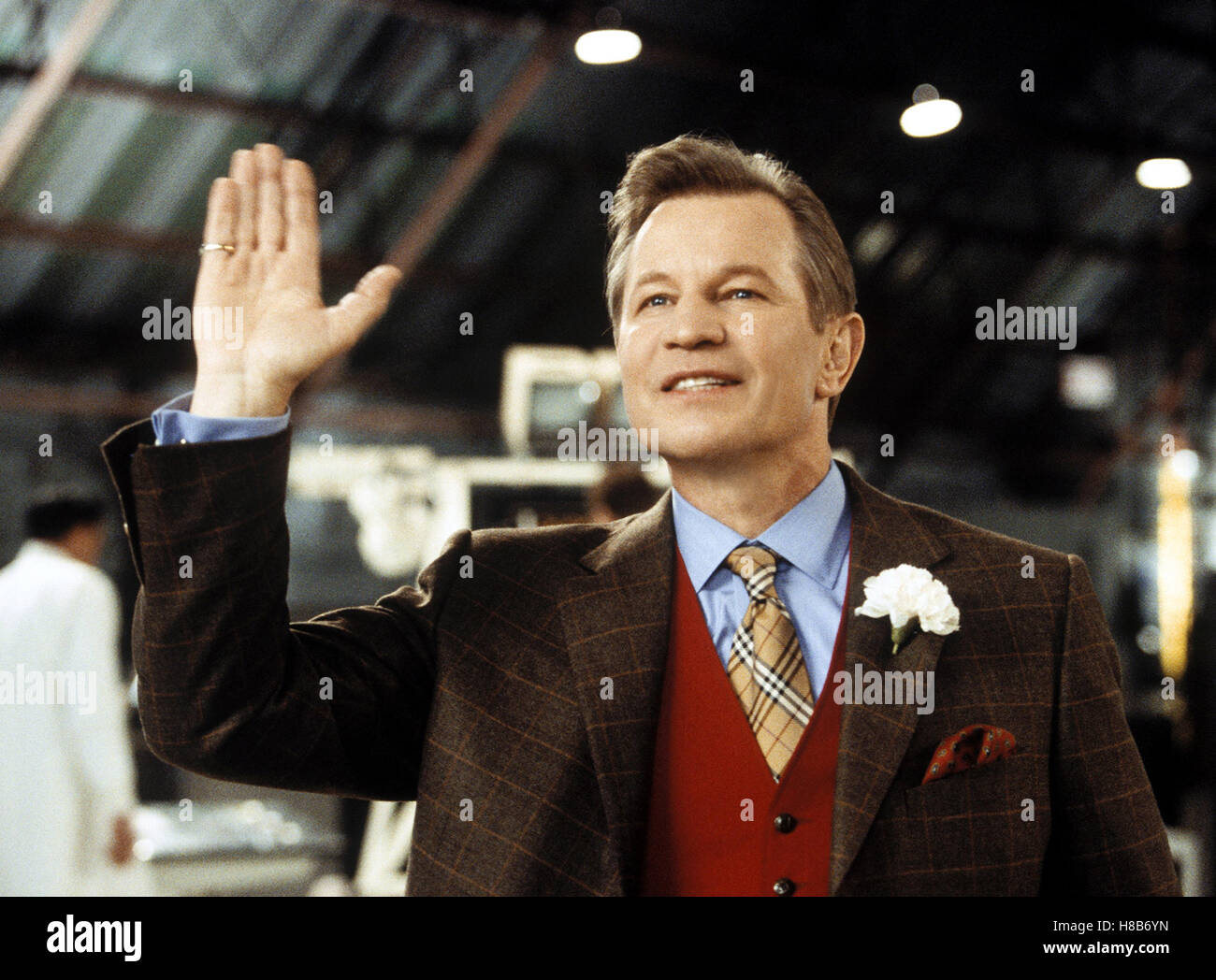 Austin Powers in Goldständer, (AUSTIN POWERS IN GOLDMEMBER) USA 2002, Regie: Jay Roach, MICHAEL YORK, Stichwort: Winken, Grüssen Stockfoto