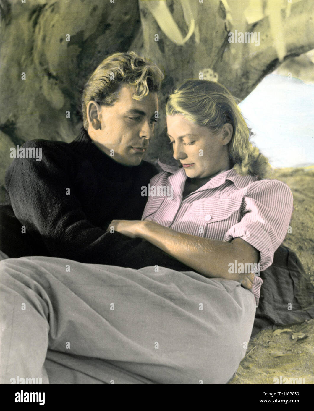 Das Grosse Treiben, (THE OVERLANDERS) GB 1946 s/w, Regie: Harry Watt, JOHN NUGENT HAYWARD, DAPHNE CAMPBELL Stockfoto