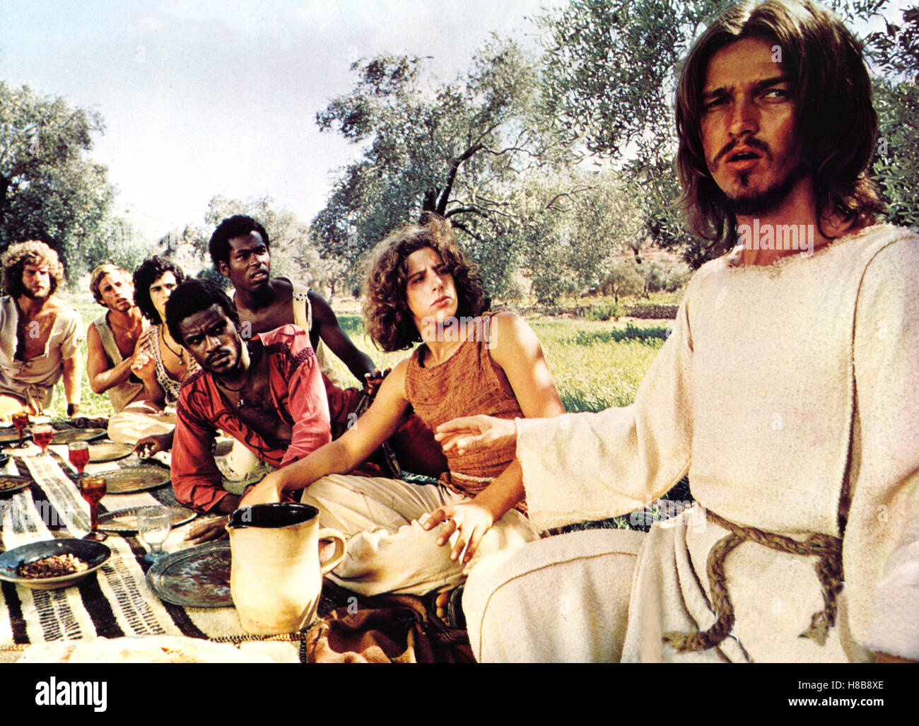 Jesus Christ Superstar, (JESUS CHRIST SUPERSTAR) USA 1973, Regie: Norman Jewison, TED NEELEY u.a. Schlüssel: Apostel, Mahl, Musical Stockfoto