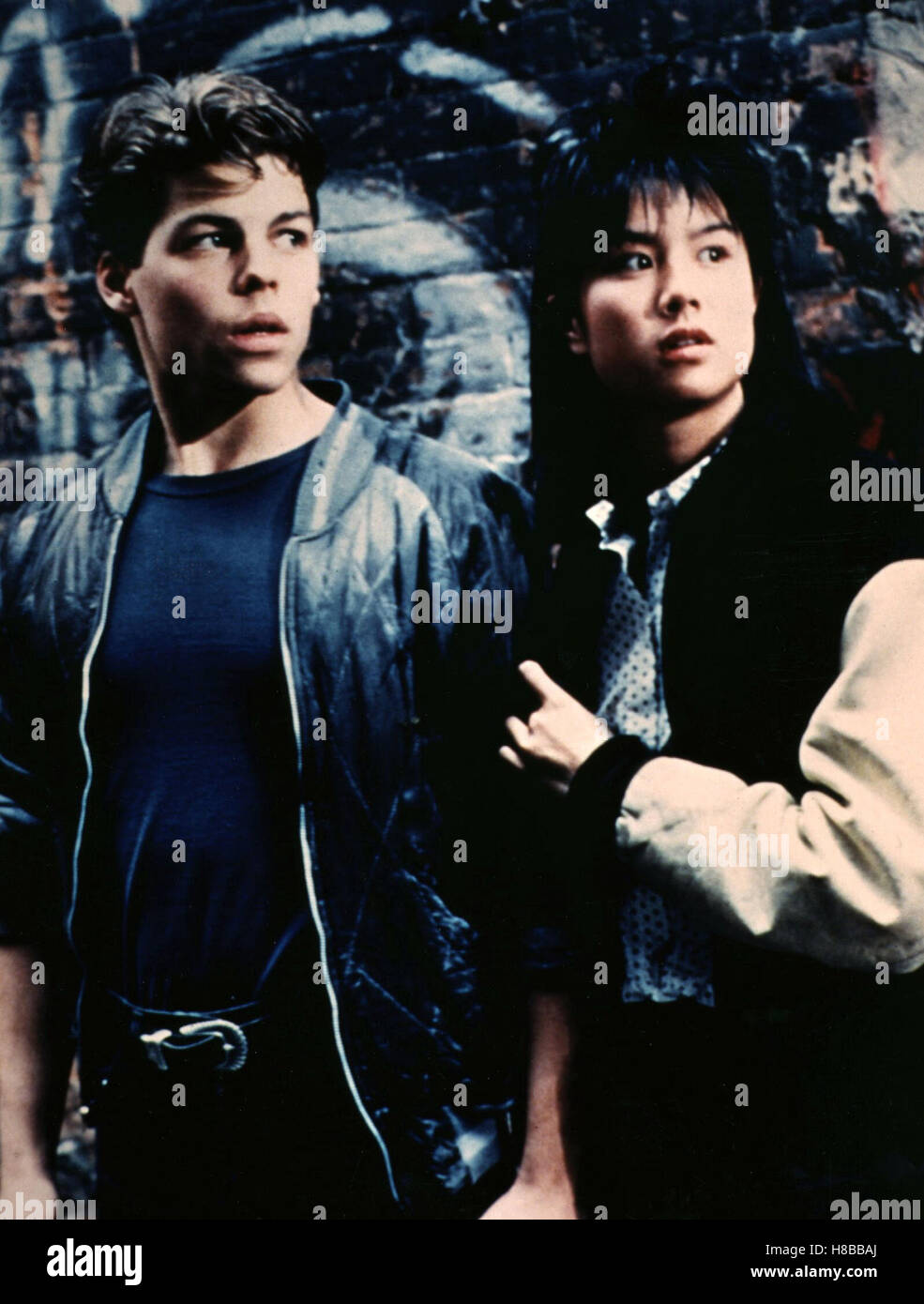Krieg in Chinatown (CHINA GIRL) USA 1987, Regie: Abel Ferrara, JAMES RUSSO, SARI CHANG Stockfoto