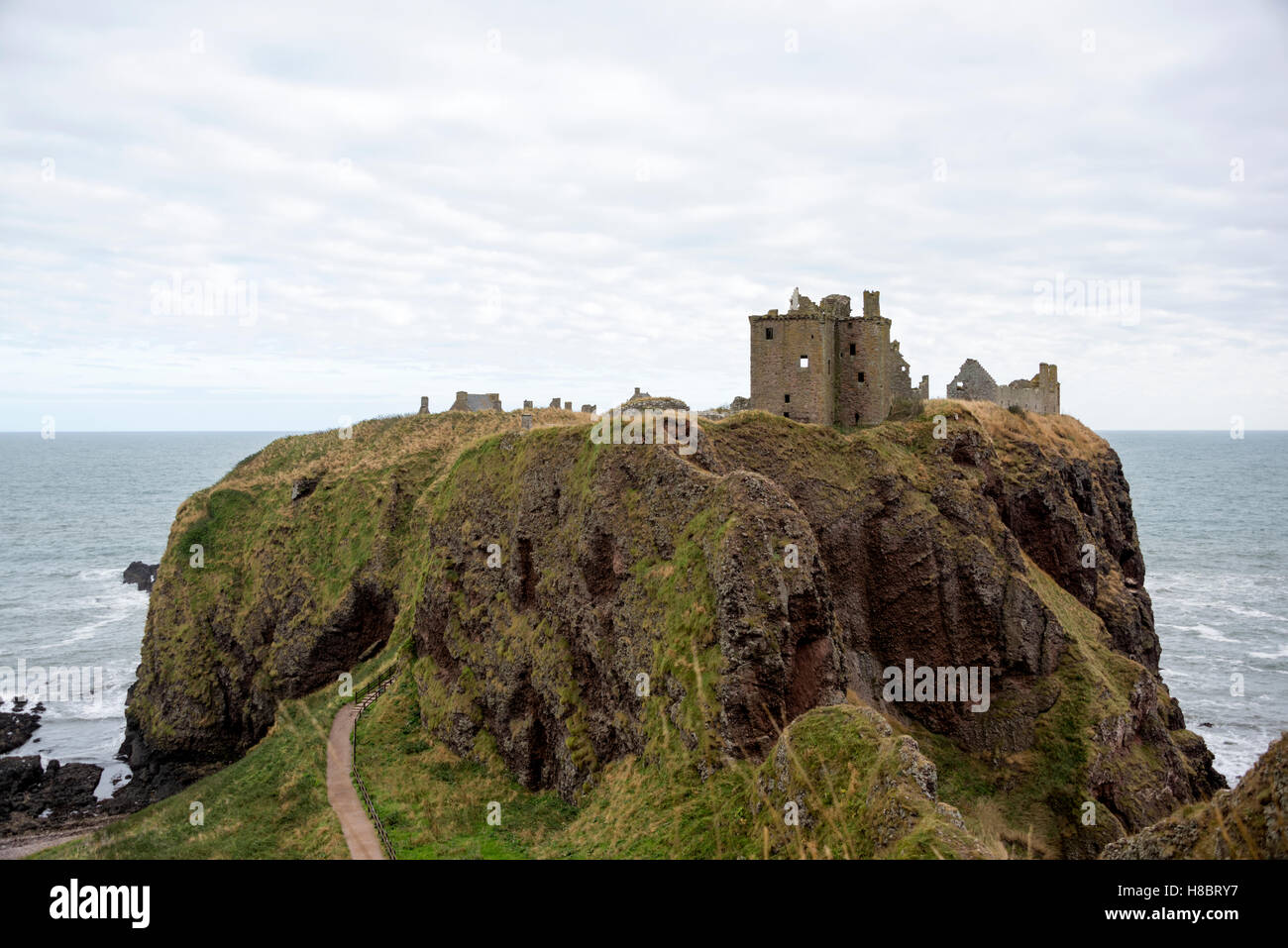 Dunnottar Castle Stockfoto