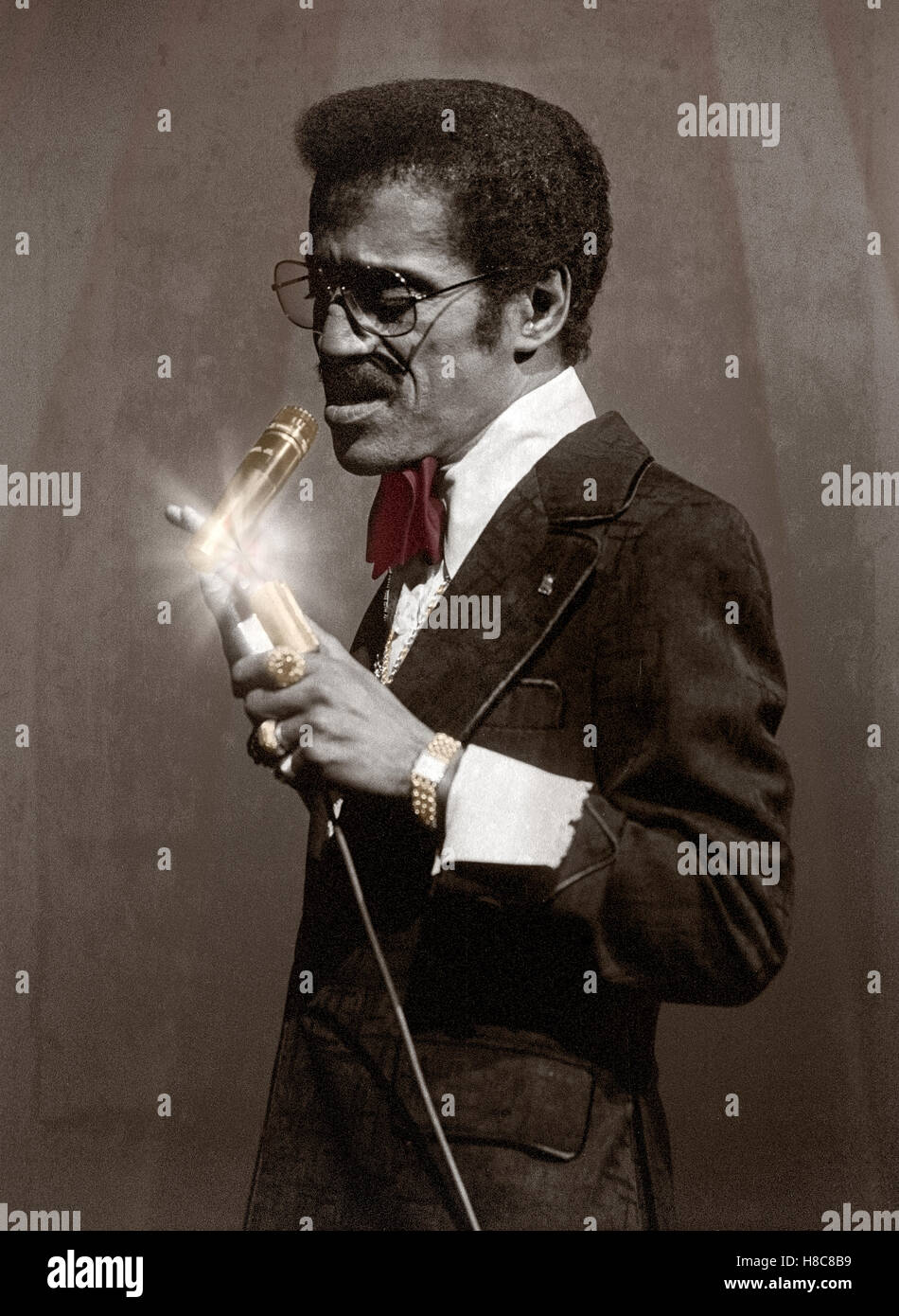 Sammy Davis jr. bei Chateau Neuf Concert Hall, Oslo, Norwegen, 1977