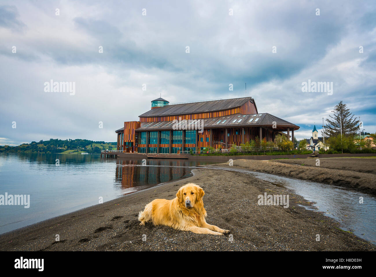 Theater des Sees in Frutillar, Chile Stockfoto