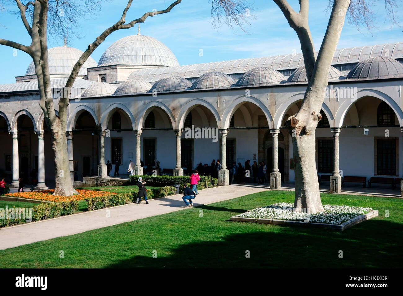 Im Topkapi-Palast Stockfoto