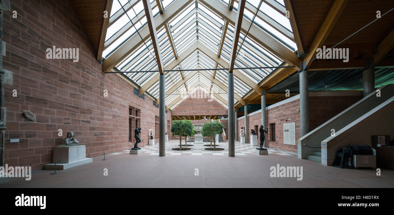 Glasgow, Schottland - die Burrell Collection Museum und Kunstgalerie, Pollokshaws. Stockfoto