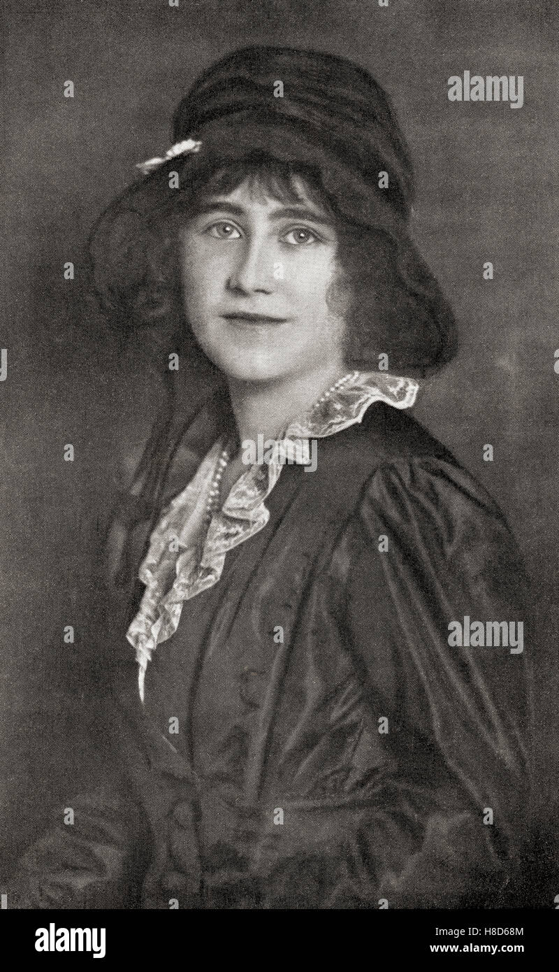 Elizabeth Angela Marguerite BowesLyon, 1900 2002. Hier im Alter von