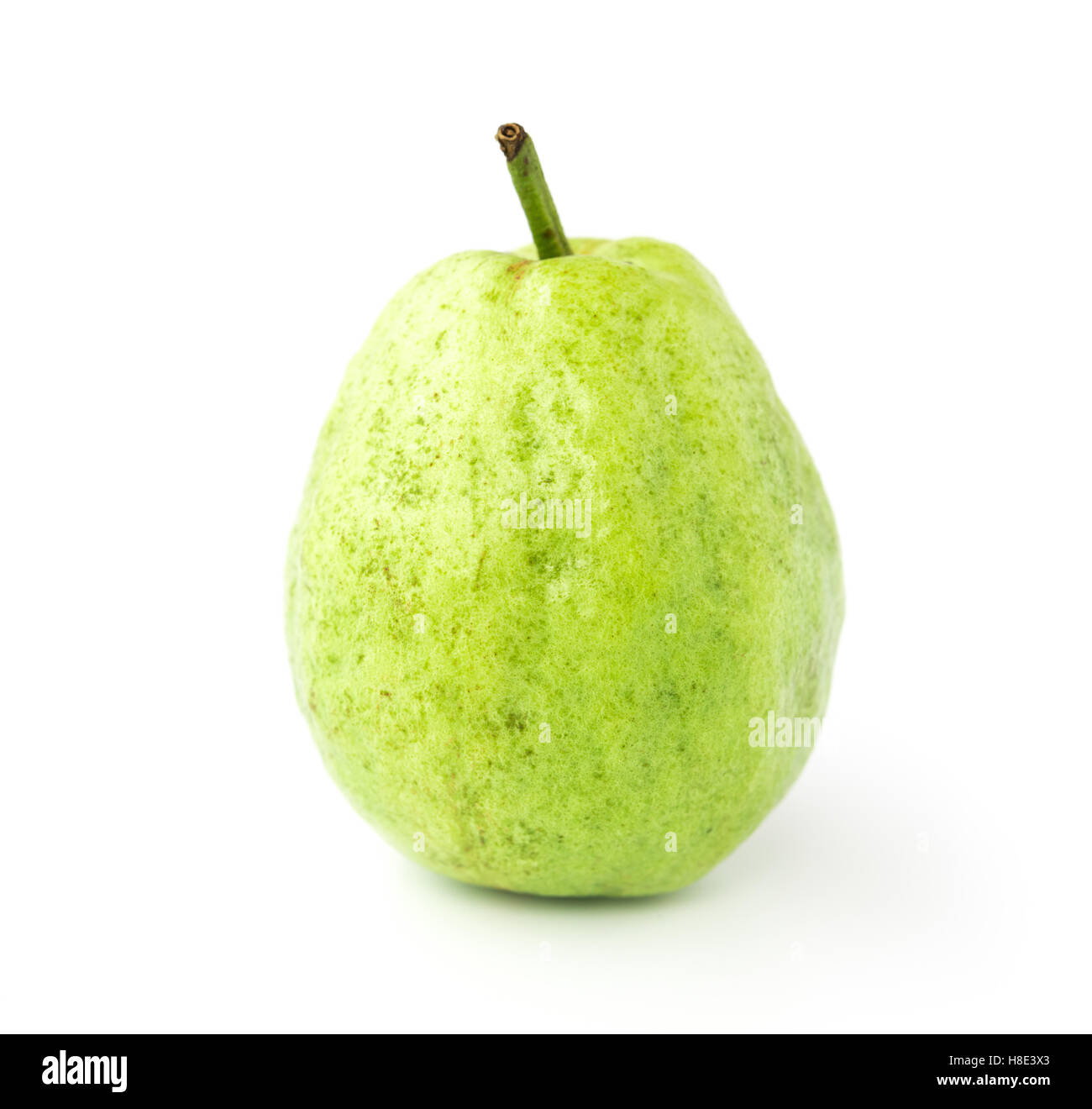 frische Guave Guajava auf weißem Hintergrund Stockfoto