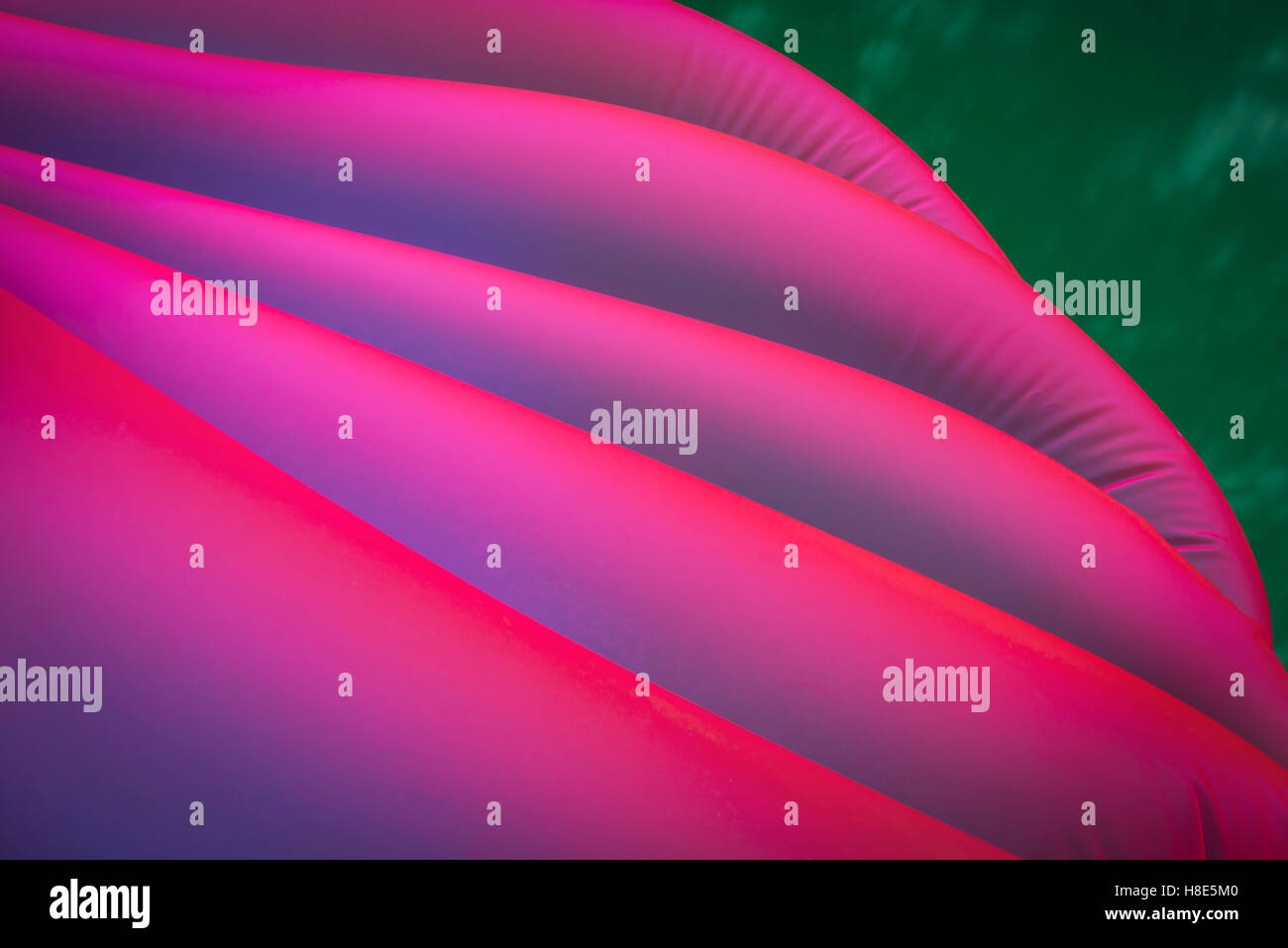 Abstrakten Detail der Pool Schwimmer Stockfoto