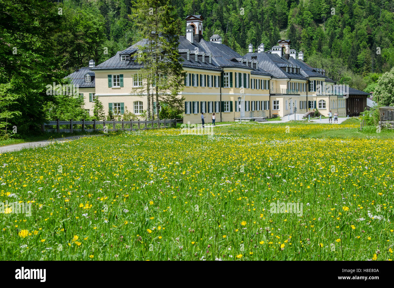 Wildbatd Kreuth Thermen Stockfoto