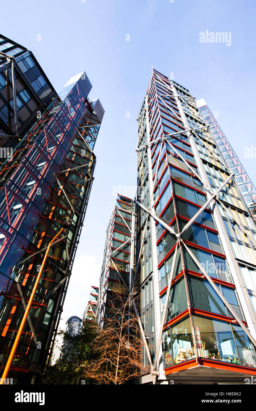 Top-End-Luxus Apartments in Southwark London Stockfoto