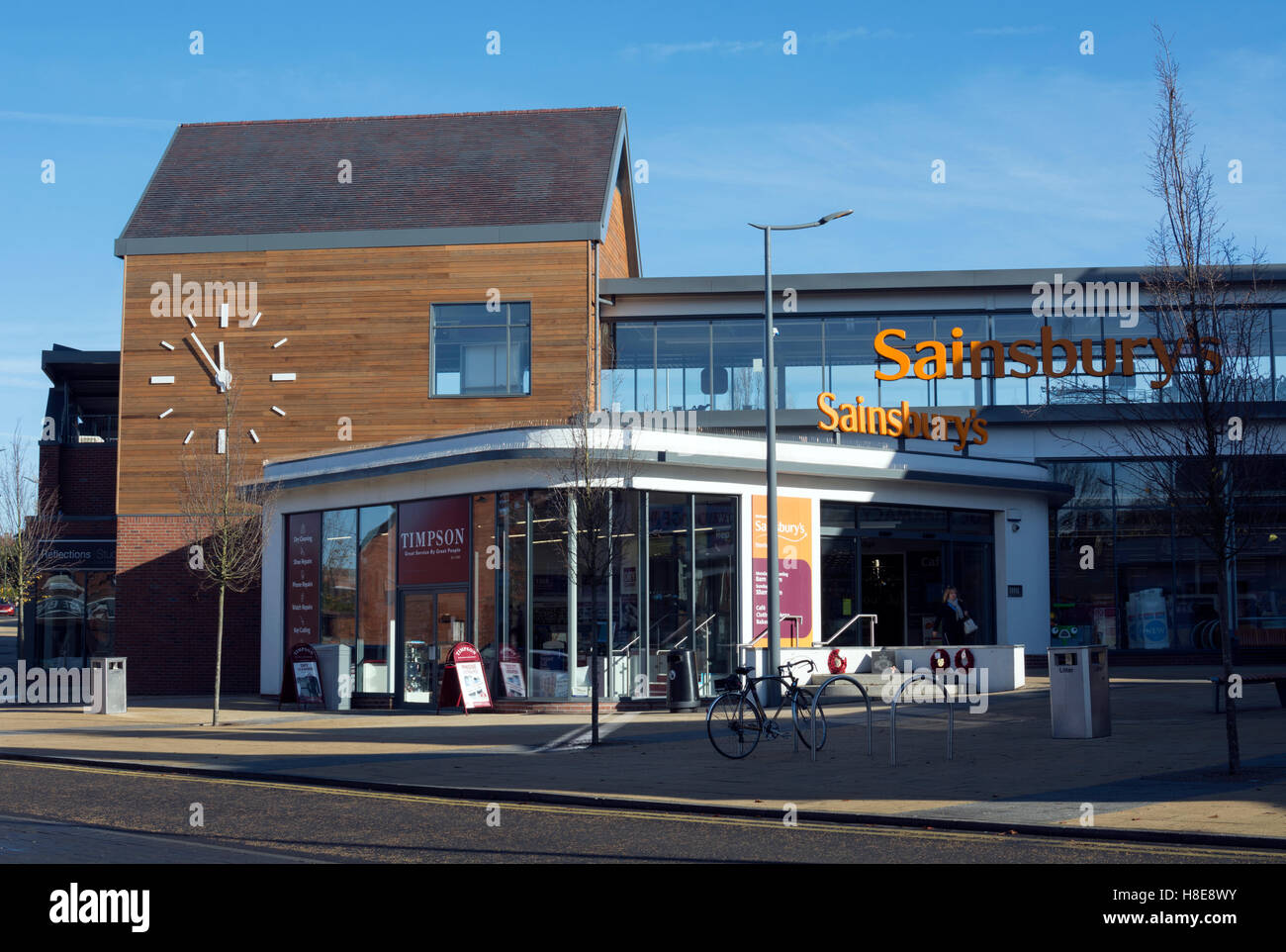 Sainsbury Supermarkt, Dorridge, West Midlands, England, UK Stockfoto