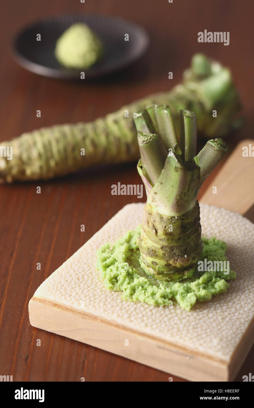 Wasabi Stockfoto