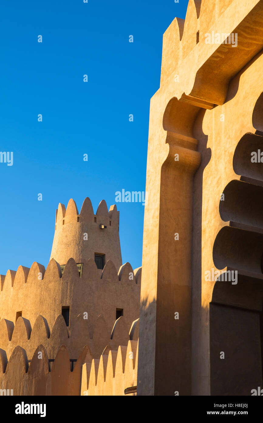 Al Ain Palace Museum, Al Ain, Abu Dhabi, Vereinigte Arabische Emirate, Naher Osten Stockfoto