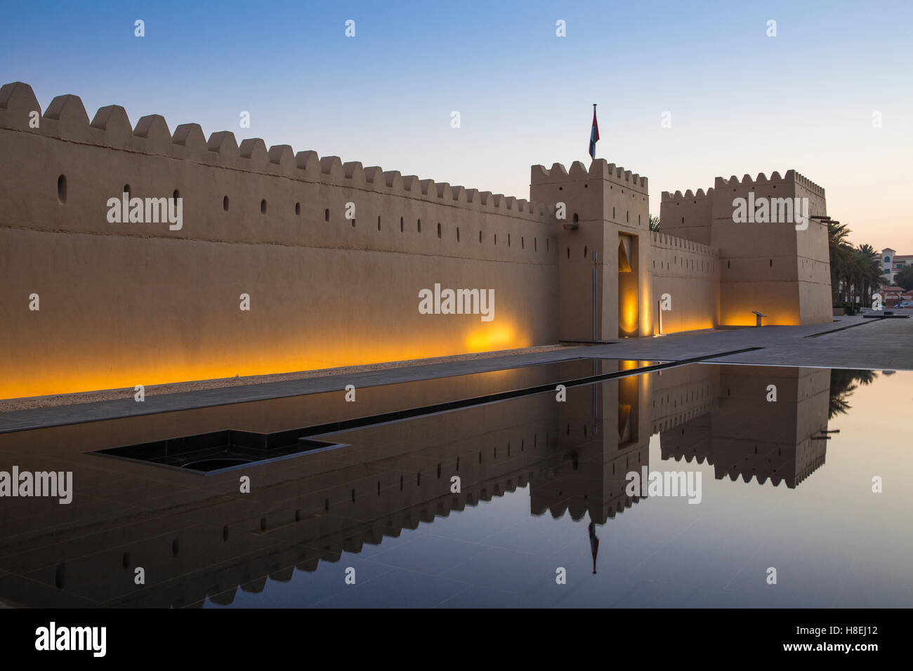 Qasr Al Muwaiji, Al Ain, Abu Dhabi, Vereinigte Arabische Emirate, Naher Osten Stockfoto