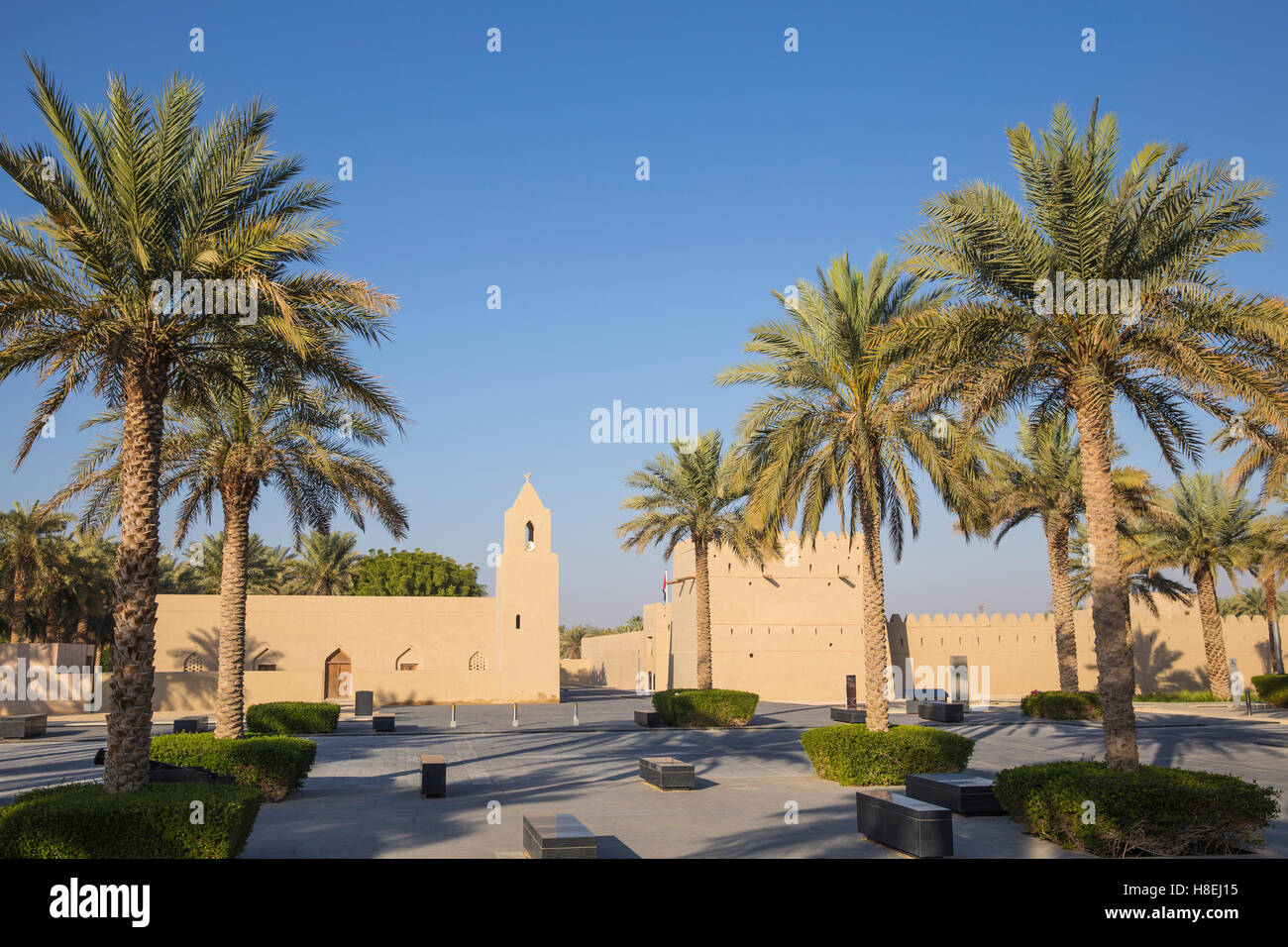 Qasr Al Muwaiji, Al Ain, Abu Dhabi, Vereinigte Arabische Emirate, Naher Osten Stockfoto