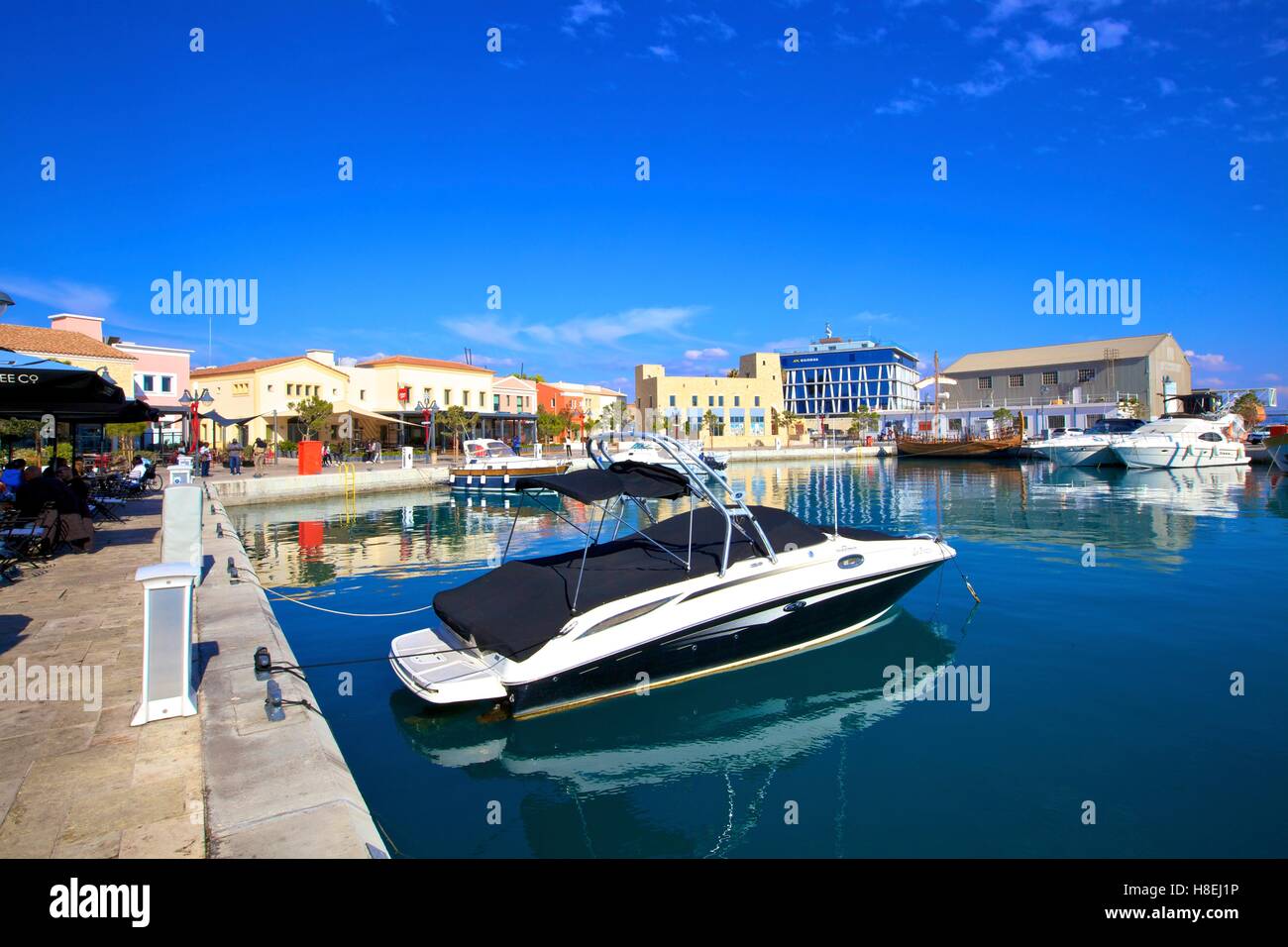 Limassol Marina, Limassol, Zypern, östlichen Mittelmeer, Europa Stockfoto