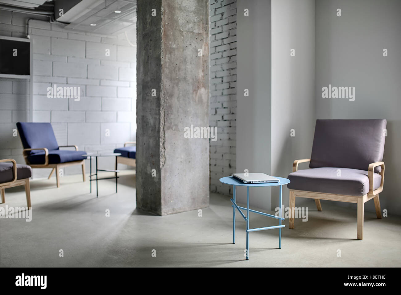 Interieur im Loftstil Stockfoto