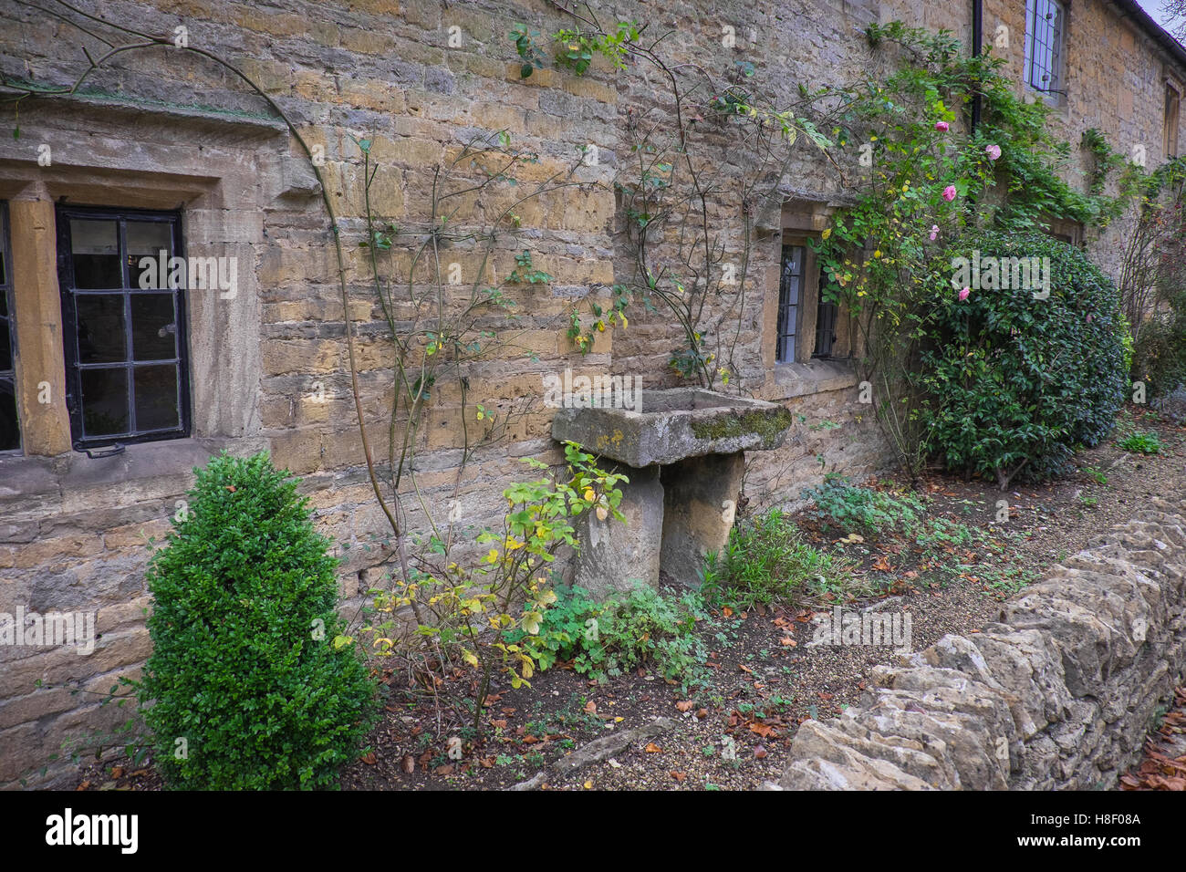 außergewöhnlicher Schönheit der Cotswolds, England im Herbst Stockfoto