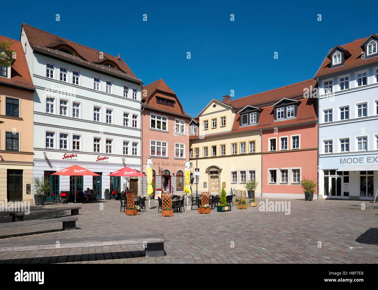 Marktplatz, Jena, Thüringen, Deutschland Stockfoto