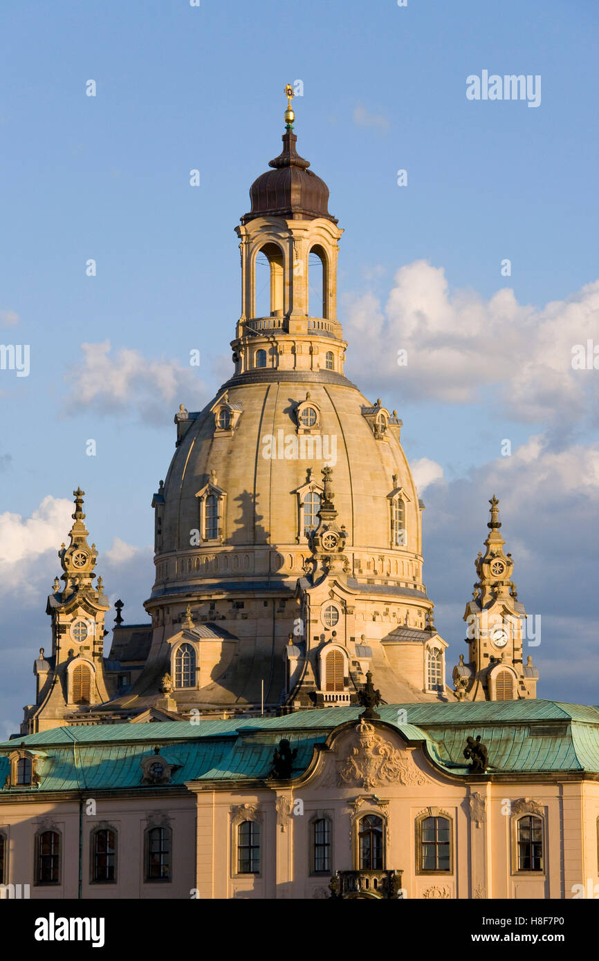 Church of Our Lady, Dome, Kuppel, Dresden, Sachsen, Deutschland Stockfoto
