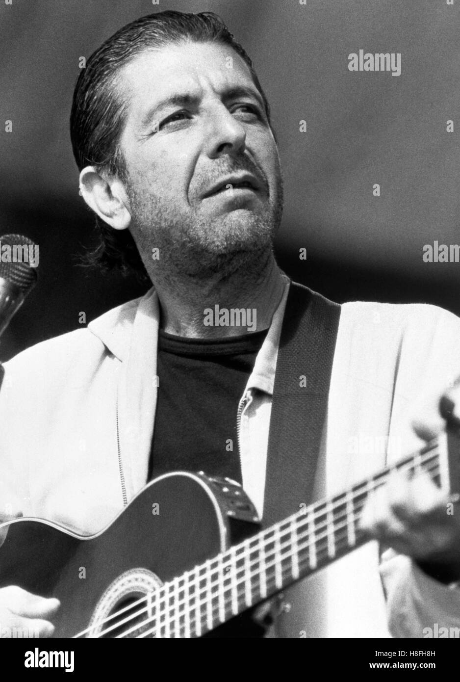 US-amerikanischer Singer-Songwriter Leonard Cohen. * Nur zu Zwecken UK Stockfoto