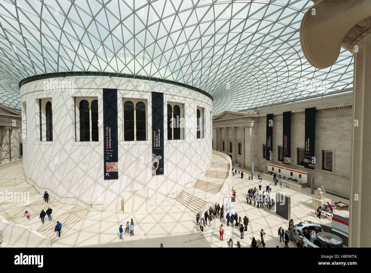 England, London, British Museum von Robert Smirke geplant Stockfoto
