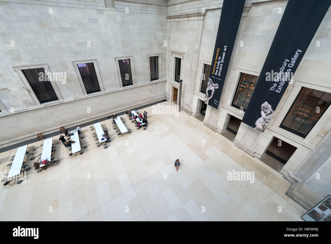 England, London, British Museum von Robert Smirke geplant Stockfoto
