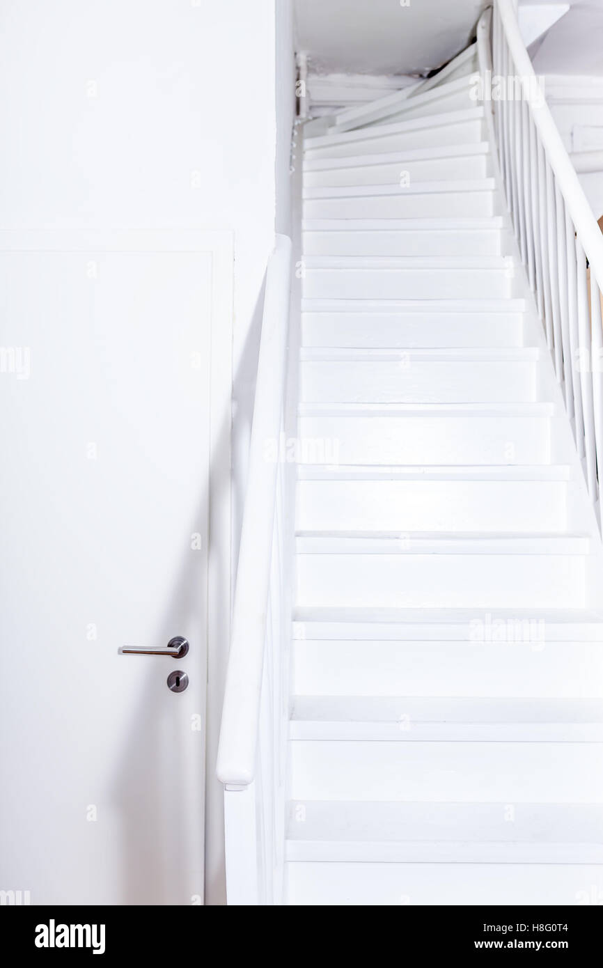 Treppe ins nichts Stockfoto