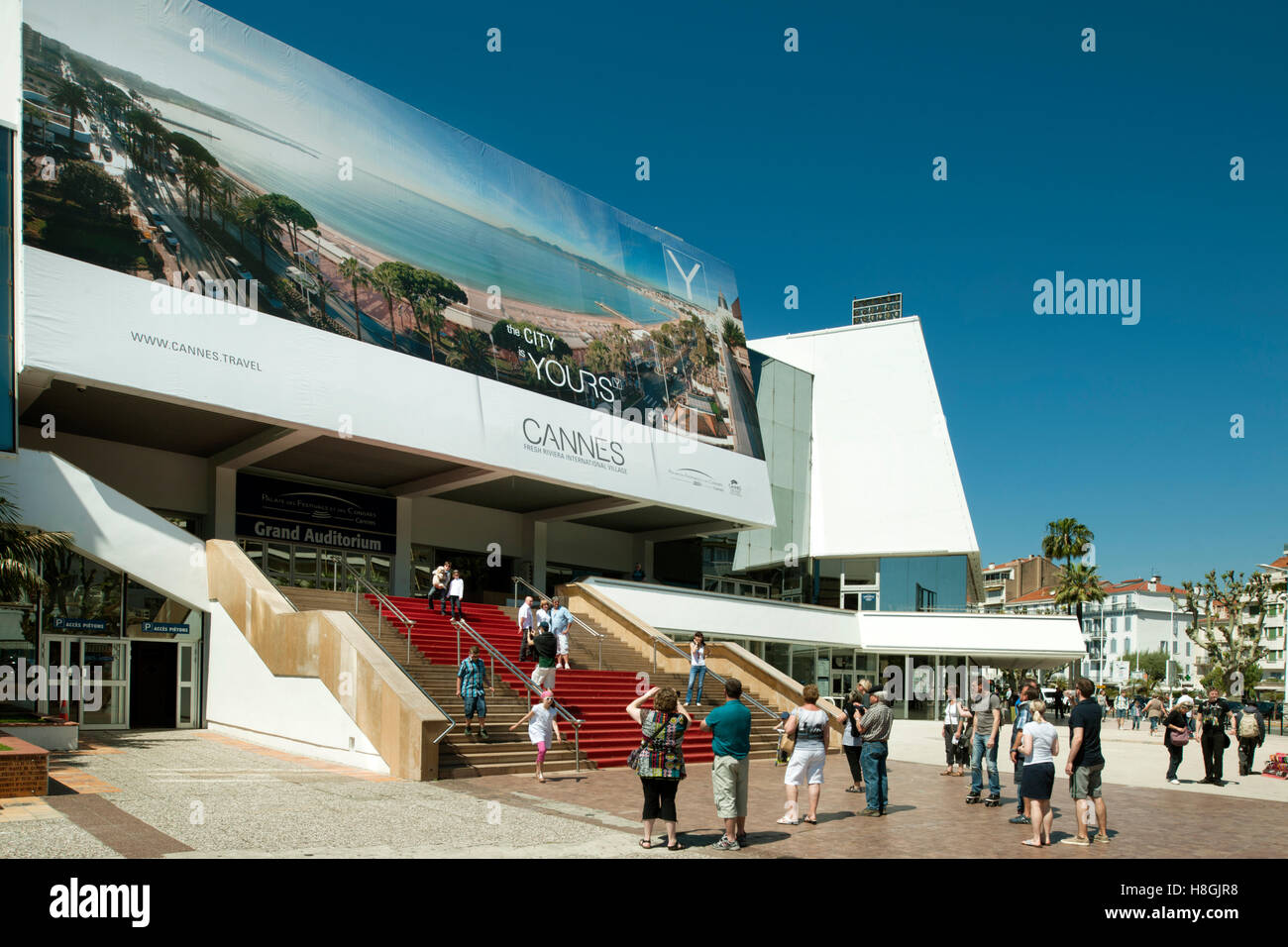 Frankreich, Cote d ' Azur, Cannes, sterben Internationalen Filmfestspielen Finden Im Palais des Festivals Statt. Stockfoto