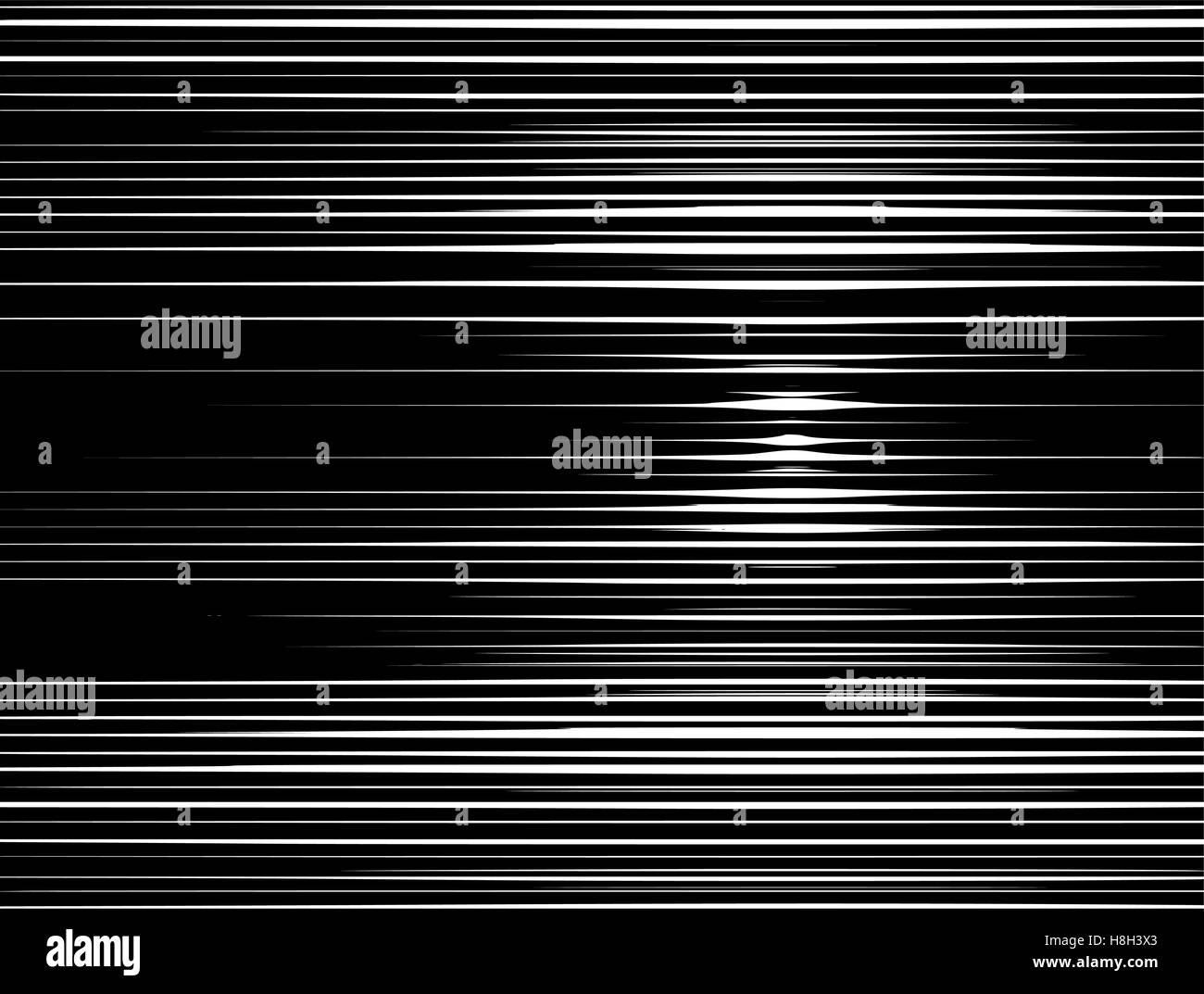 gestreiften Hintergrund mit Lichteffekt in schwarz / weiß Stock Vektor