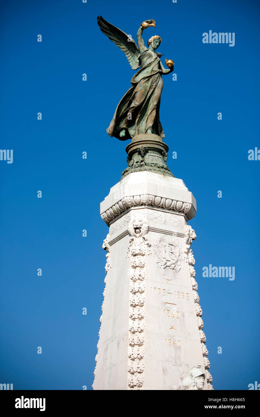 Frankreich, Cote d Azur, Nizza, Das Denkmal Zum Andenken ...