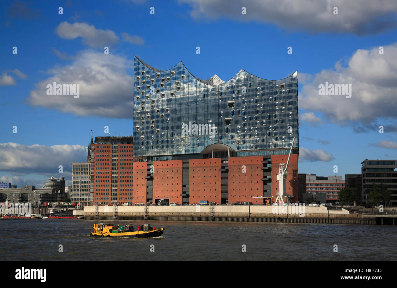 Elbphilharmonie Concert Hall, Hamburg-Hafen, Deutschland, Europa Stockfoto