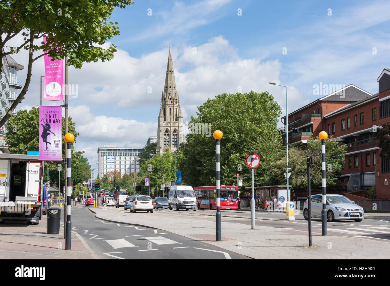 Feltham, High Street, London Borough of Hounslow, Greater London, England, United Kingdom Stockfoto