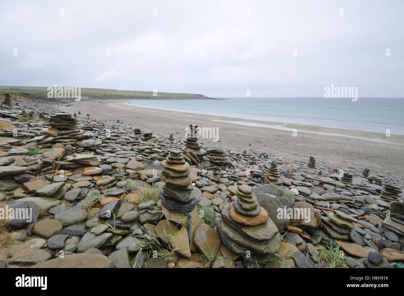 Skaill Bay, Orkney Stockfoto