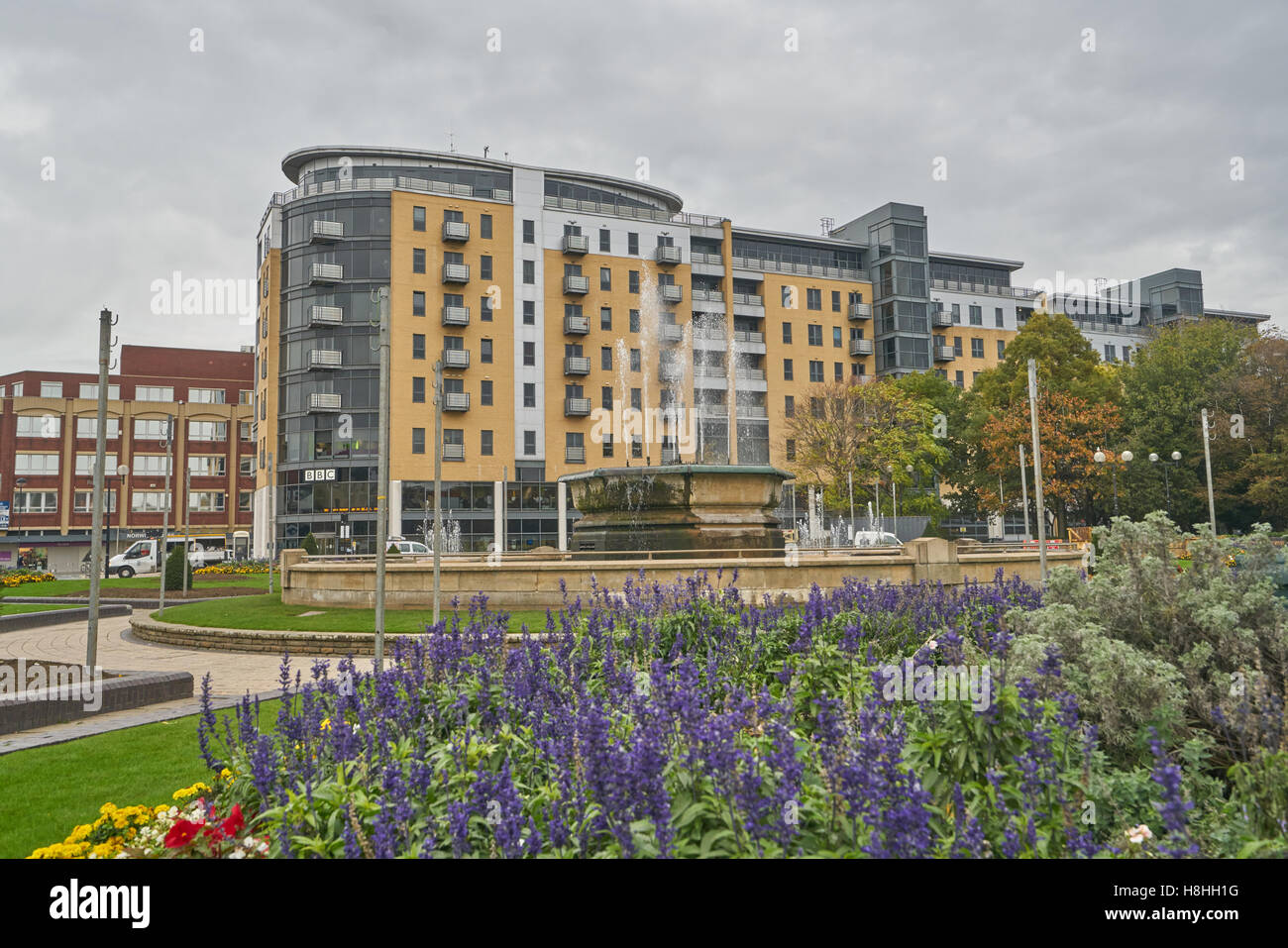 BBC Gebäude Rumpf Stockfoto