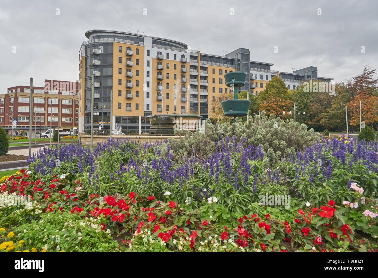 BBC Gebäude Rumpf Stockfoto