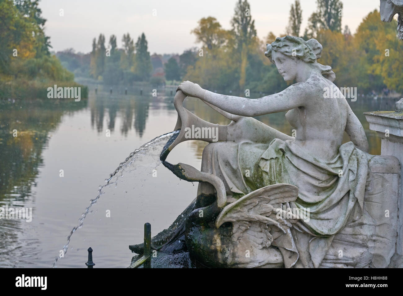 Die italienischen Gärten Kensington Gardens Stockfoto