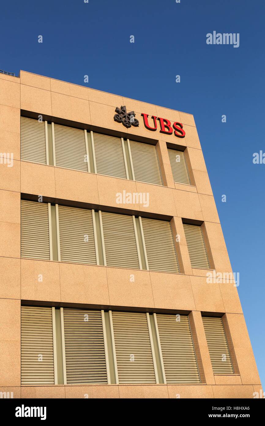 UBS-Bürogebäude Stockfoto