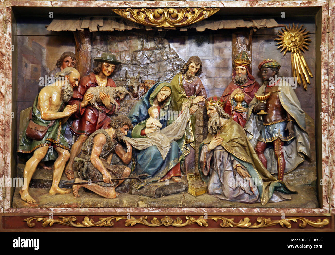 Jesus Christus Ist Geboren Kroatien Europa 1 Stockfoto Bild